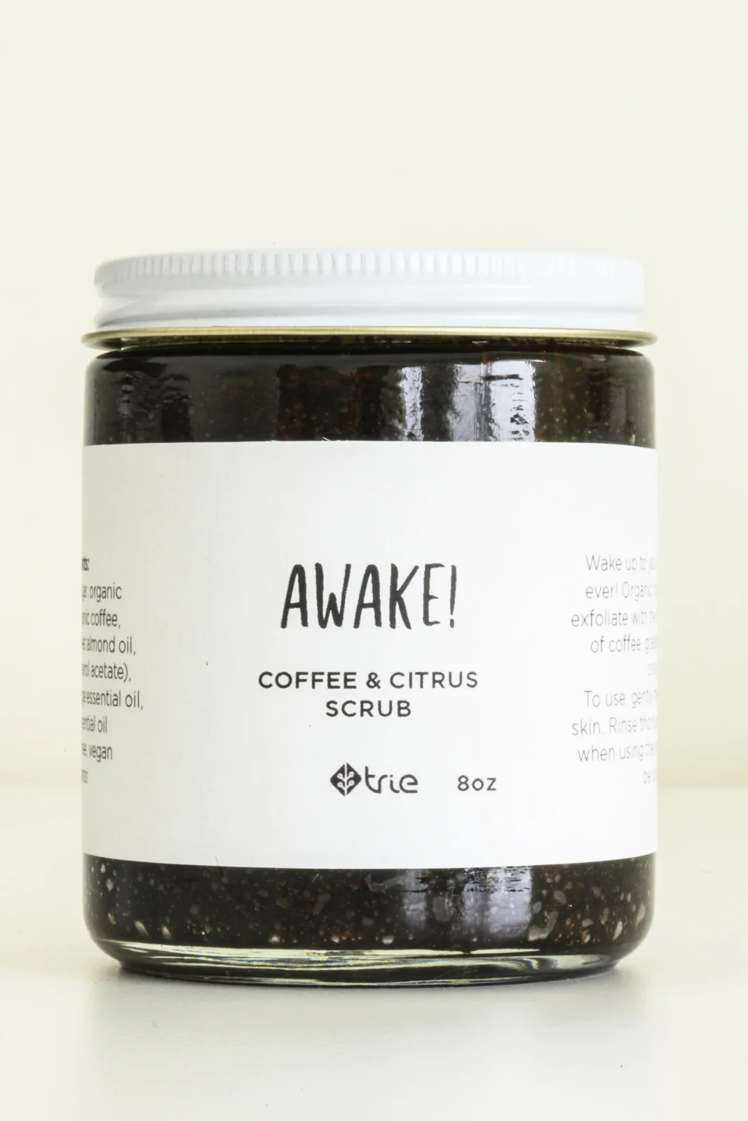 AWAKE – Coffee & Citrus Scrub (8 oz) — photo 1