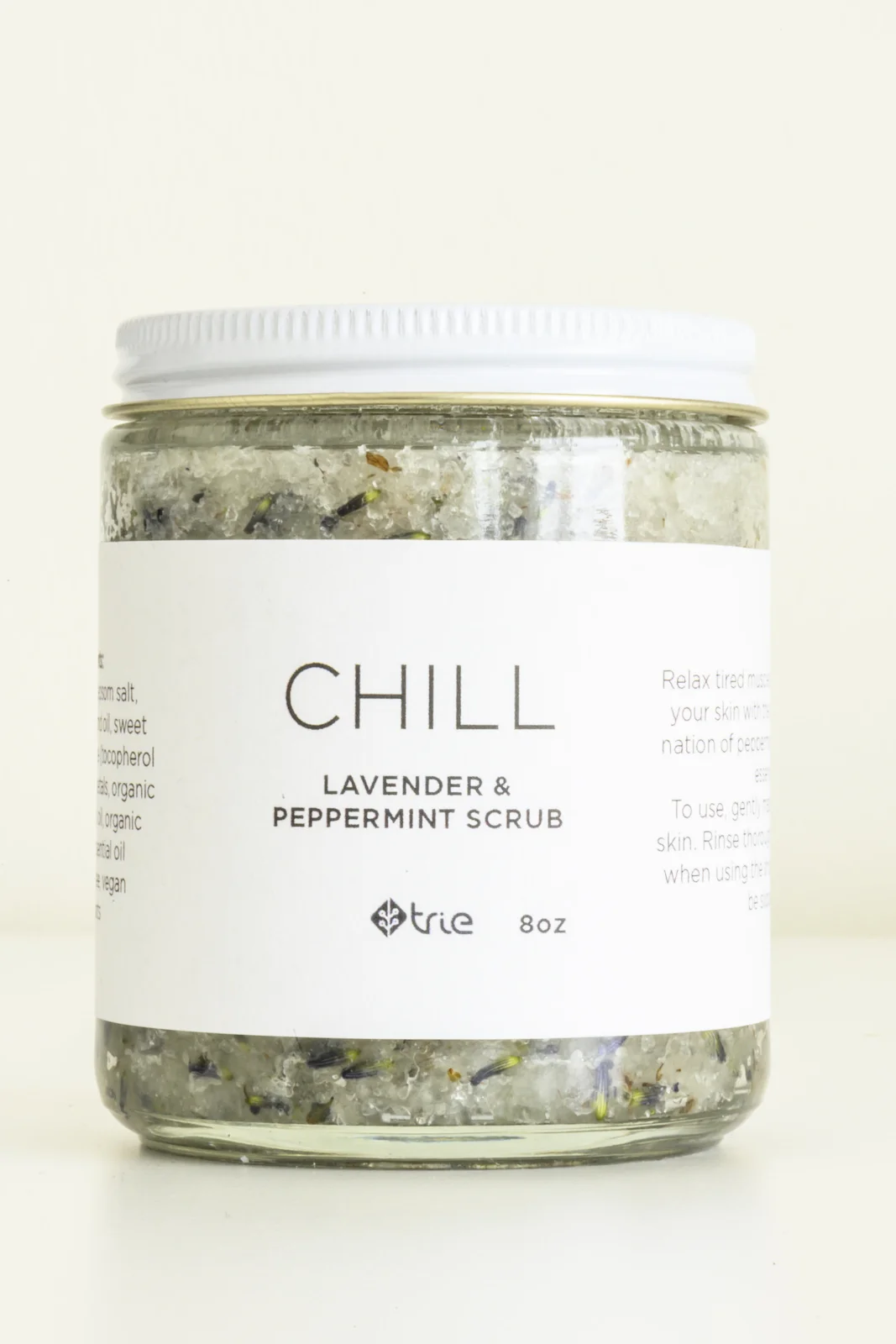 CHILL – Lavender & Peppermint Body Scrub (8 oz) — photo 1